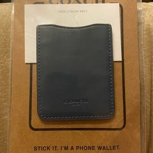 Coach phone wallet